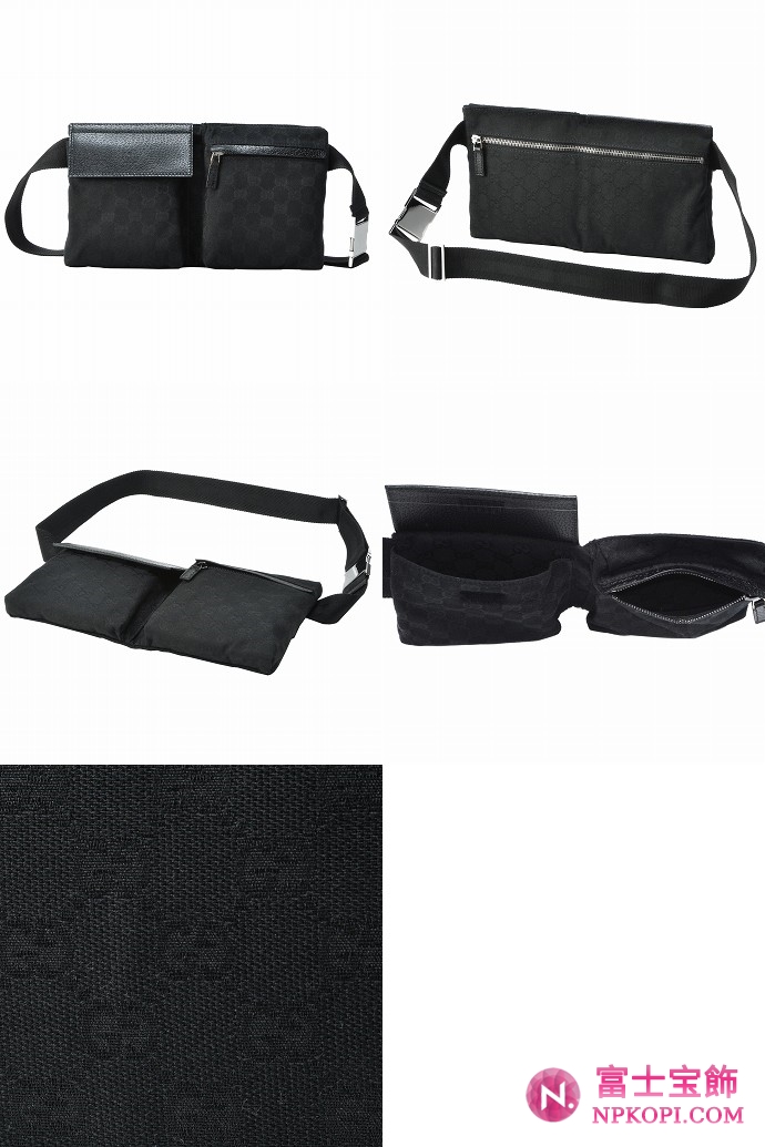 GUCCI/グッチ 2012年春夏LADIES' CLUB定番キャンバスGG柄ベルトバッグ 28566R FTASR 1000 